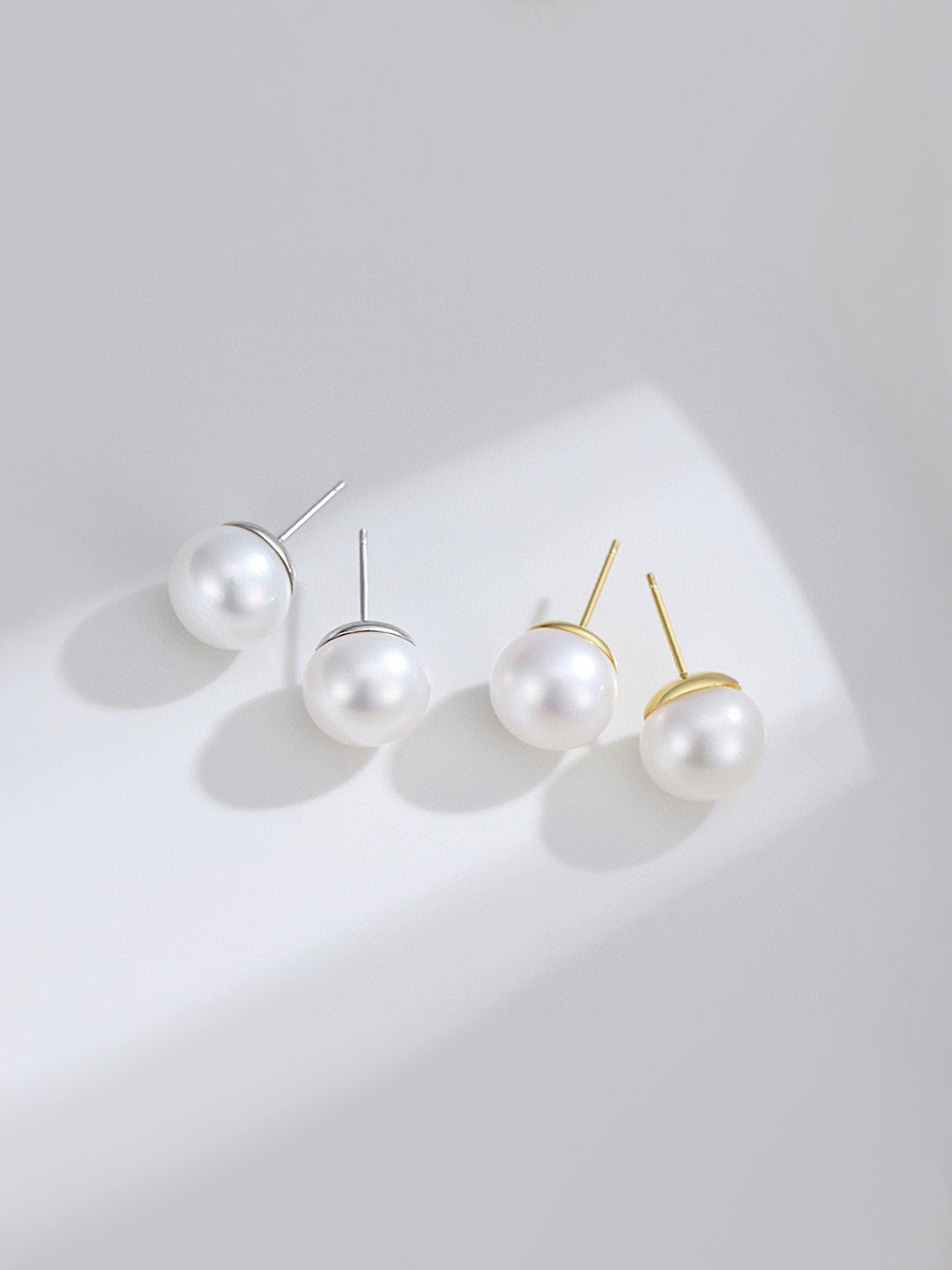 11MM SIMPLE PEARL EARRING