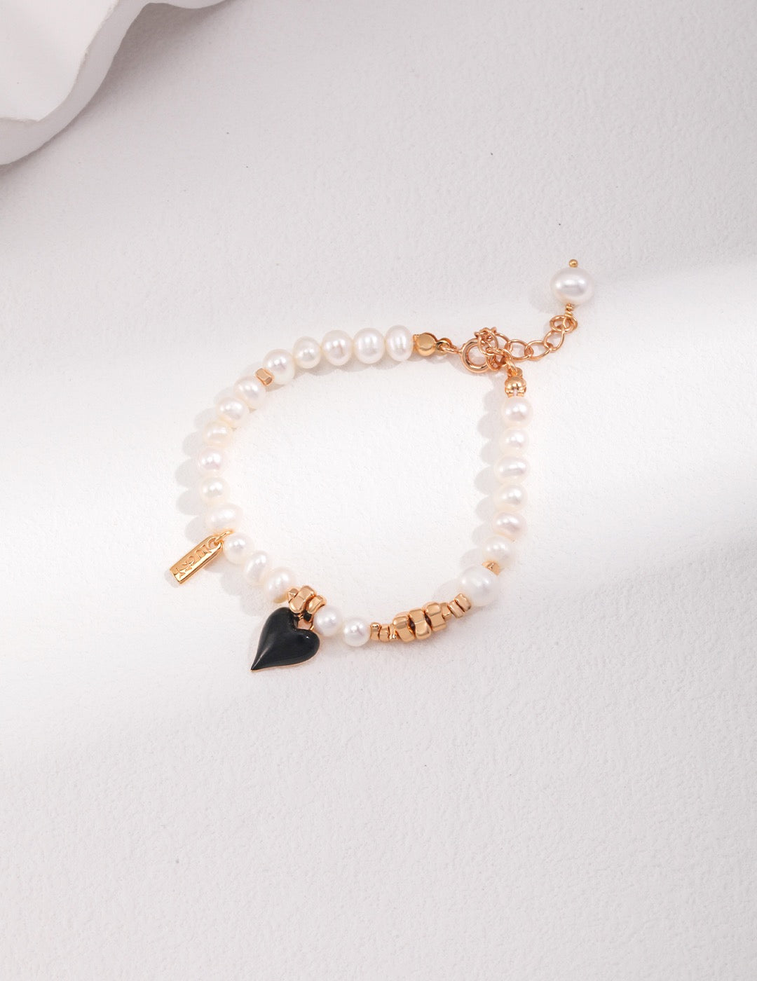 ETERNAL HEART PEARL BRACELET