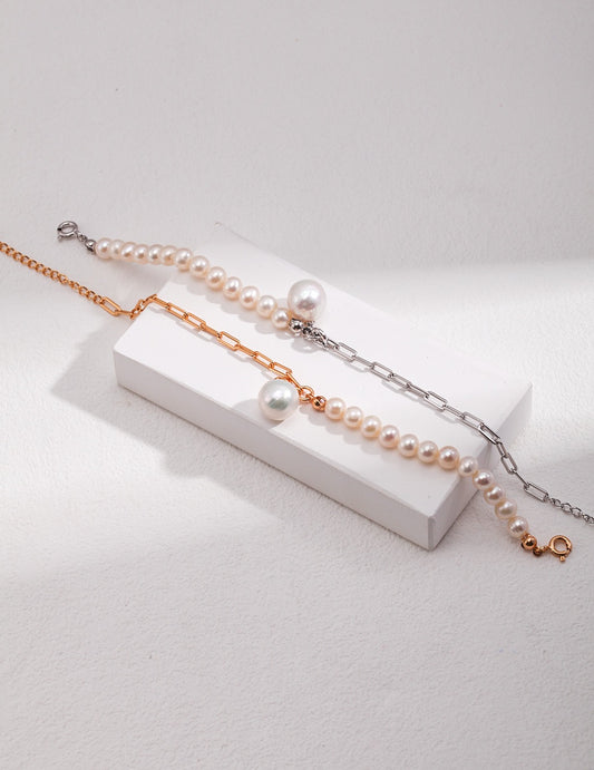 FRENCH STYLE PEARL BRACELET